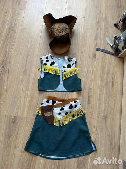 Карнавальный костюм ковбойки для девочки 134-140