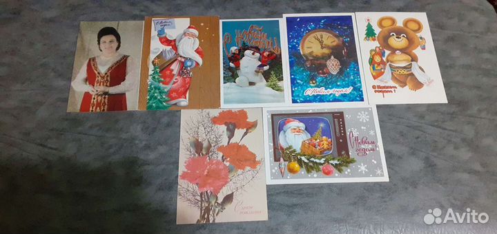 Открытки СССР коллекционные