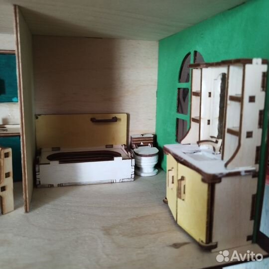 Детский деревянный домик