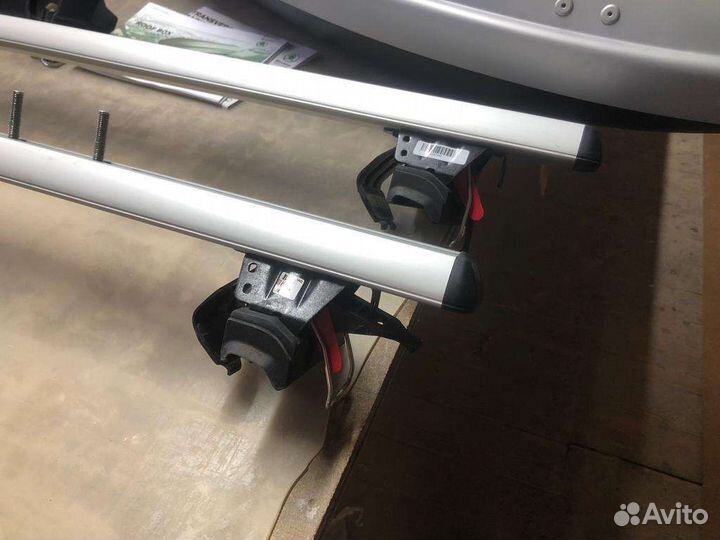 Бокс багажный + Багажник на крышу (новый комплект)