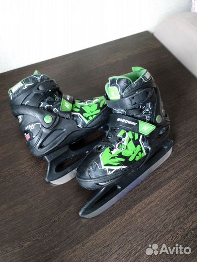 Коньки раздвижные 38-42