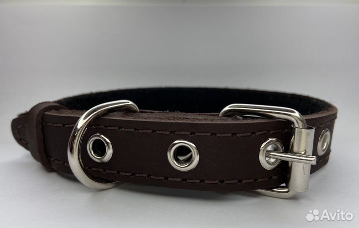 Ошейник для собак кожаный