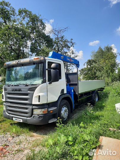 Scania P 250 с КМУ, 2007