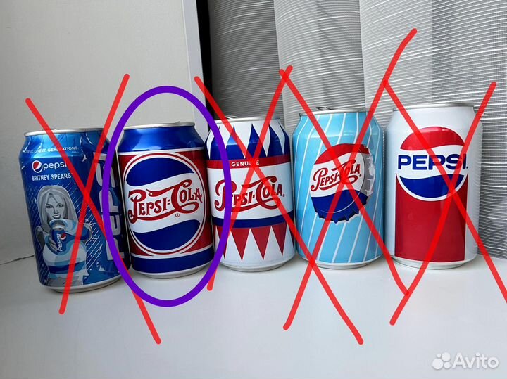 Коллекционная ретро банка Пепси 1940гг