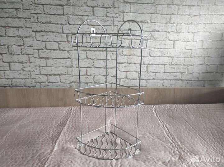 Этажерка угловая в ванную(б/у)