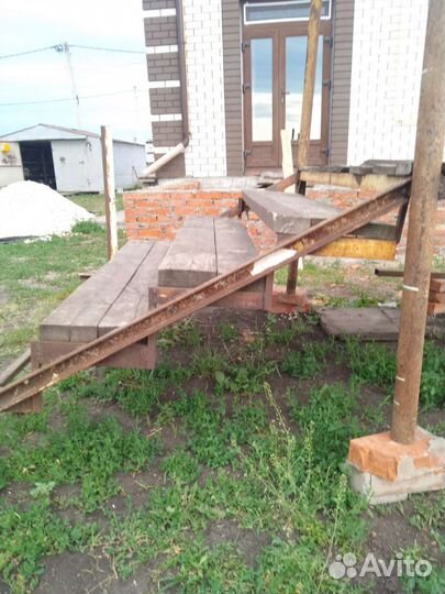 Крыльцо. Каркас крыльца