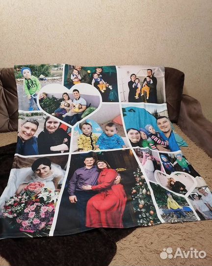 Фотоплед 220х200 флисовый