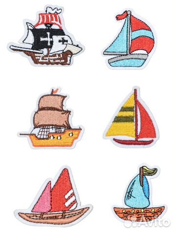 Термонашивки корабли и лодки нашивки