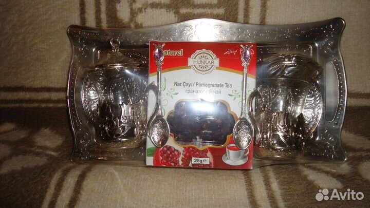 Восточный набор для чая + гранатовый чай