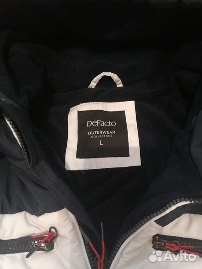 Пуховик зимний мужской defacto L бу