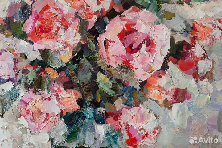 Картина маслом на холсте 