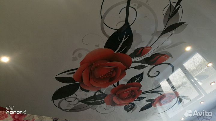 Натяжные потолки