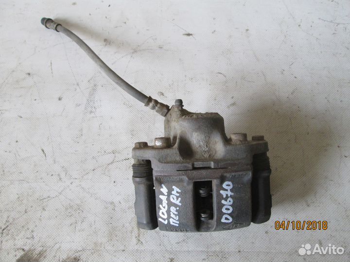 Суппорт передний правый Renault Logan Рено Логан