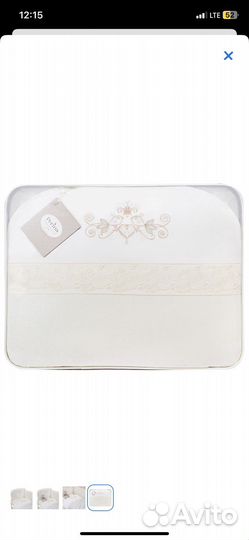 Бортики + комплект пастельного белья perina