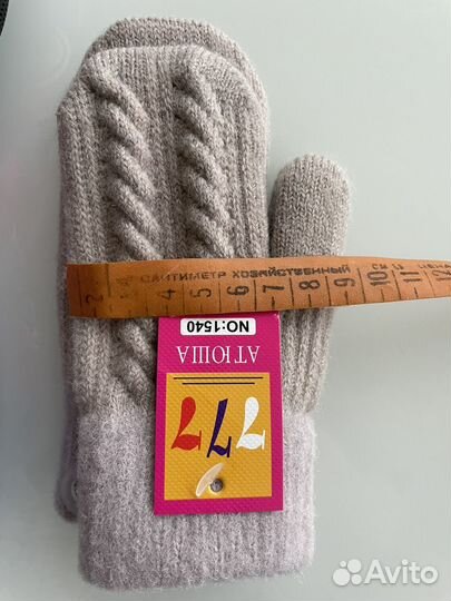 Краги и варежки на 3-4