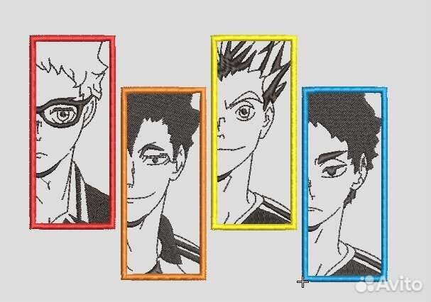 Нашивки аниме