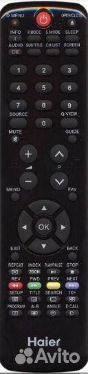 Пульт заменяющий Haier HTR-D06A
