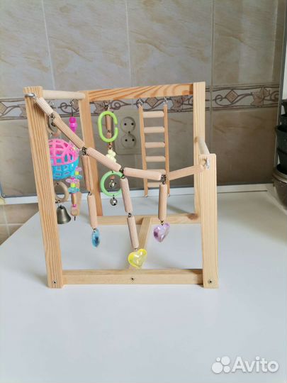 Присада (игровая площадка для попугая)