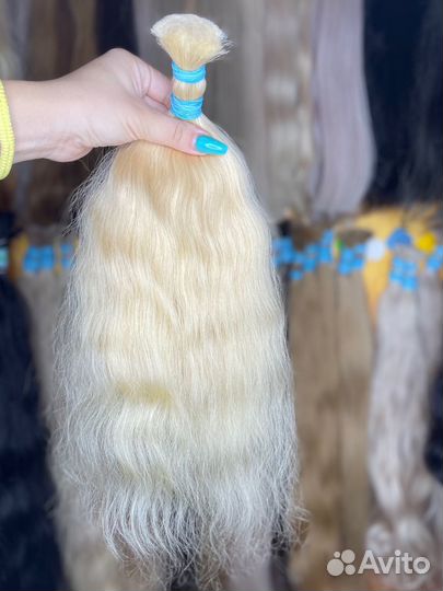 Волосы кудрявые блонд