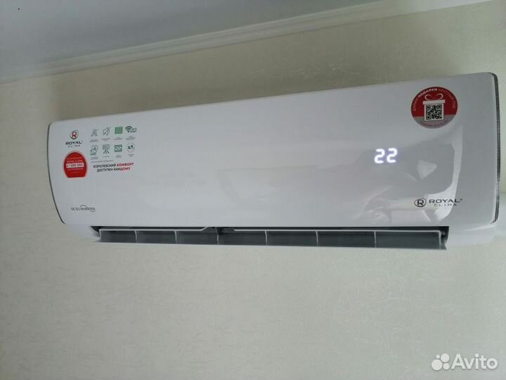 Кондиционер 12 кубов / с Установкой / с Обогревом