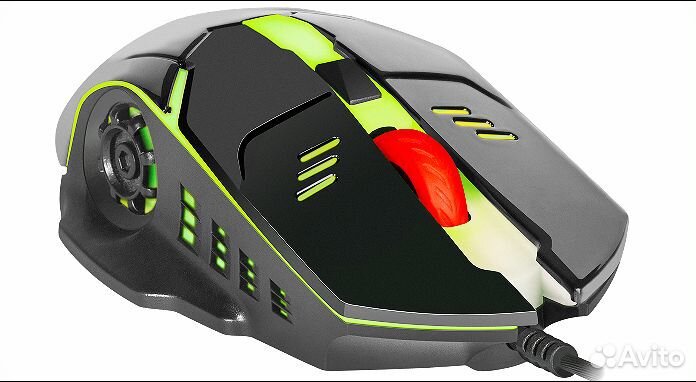 Проводная оптическая мышь Defender Ultra Gloss