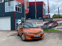 Hyundai Solaris 1.6 AT, 2015, 214 443 км, с п�робегом, цена 879 000 руб.