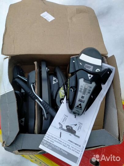 Крепления для горных лыж fisher