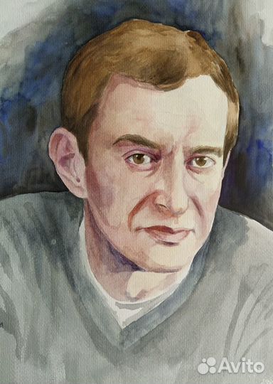 Портрет на заказ по фото (акварель)