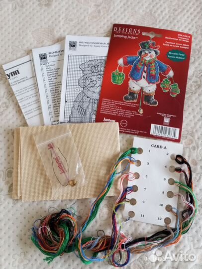 Набор для вышивания Janlynn остатки