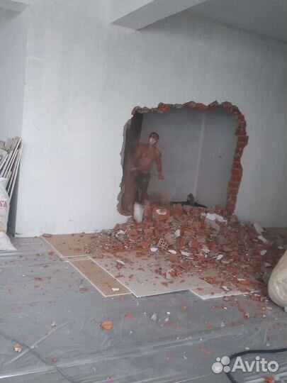 Демонтажные работы демонтаж квартир