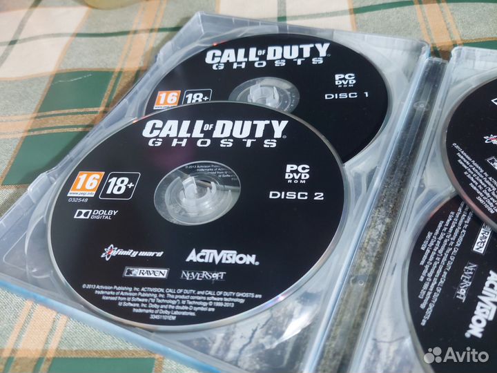 Игровые диски на пк PC