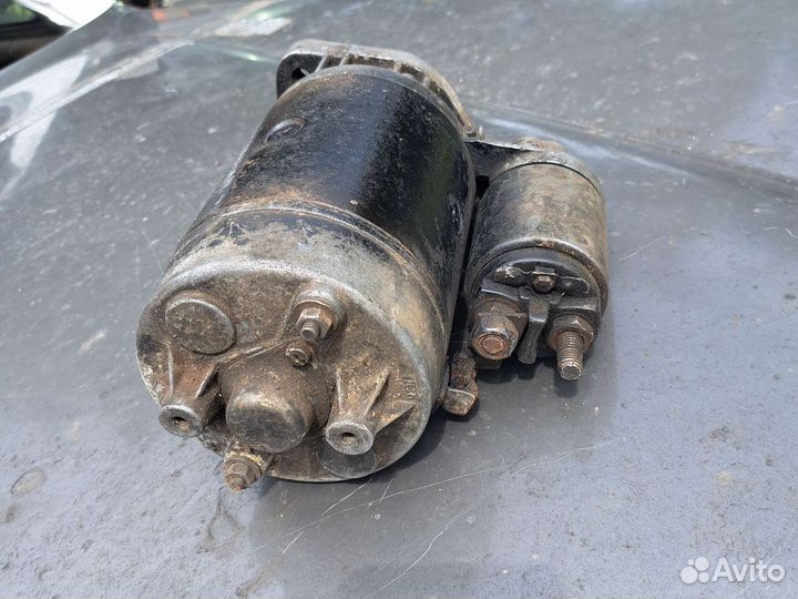 Стартер Bosch на Мерседес w123 дизель