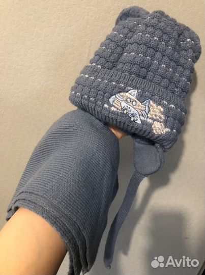 Шапка детская зимняя