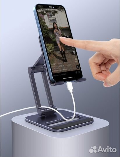 Подставка Baseus Desktop Biaxial Foldable