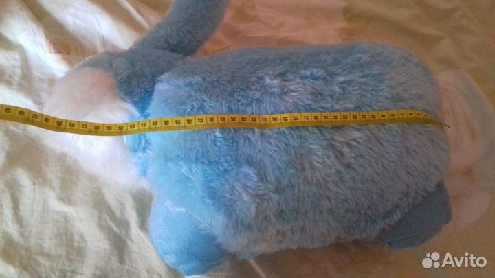 Зайка-подушка