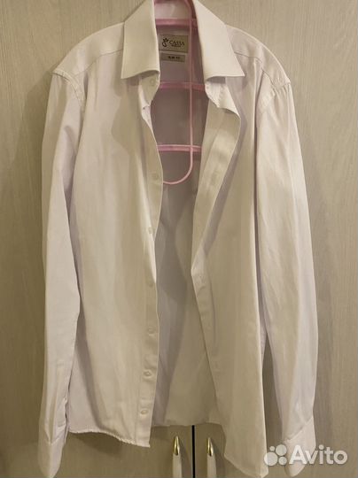 Рубашки белые