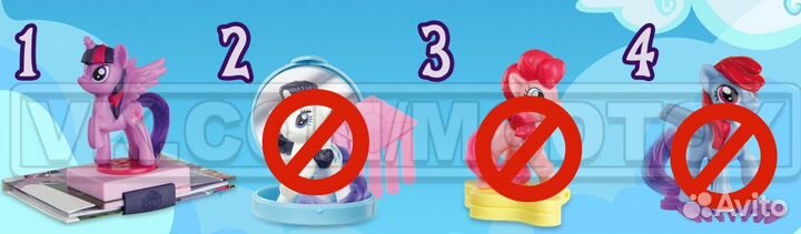 Пони My little pony из Макдональдс