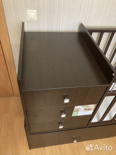 Кроватка Фея 1000(трансформер) не маятник