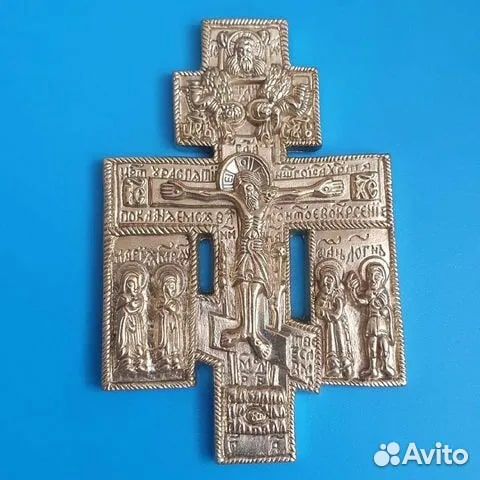 Распятие медное