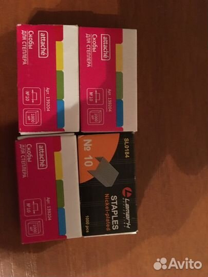 Скобы для степлера 10