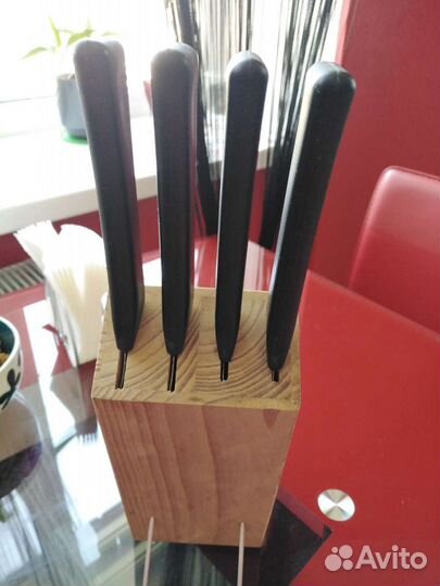 Ножи Икея на подставке