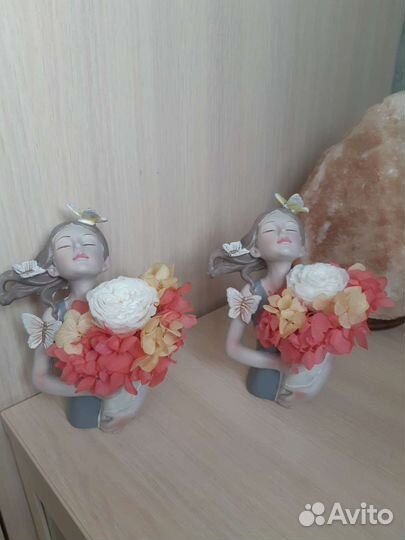 Букет из цветов стабилизированных