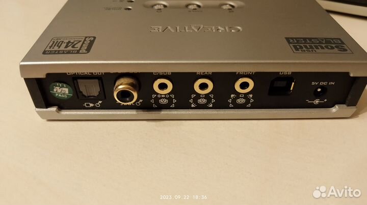 Внешняя звуковая карта Creative Audigy 2 NX