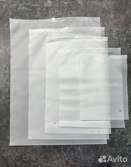 Пакеты слайдер зип лок 30 35 матовые 140 микрон