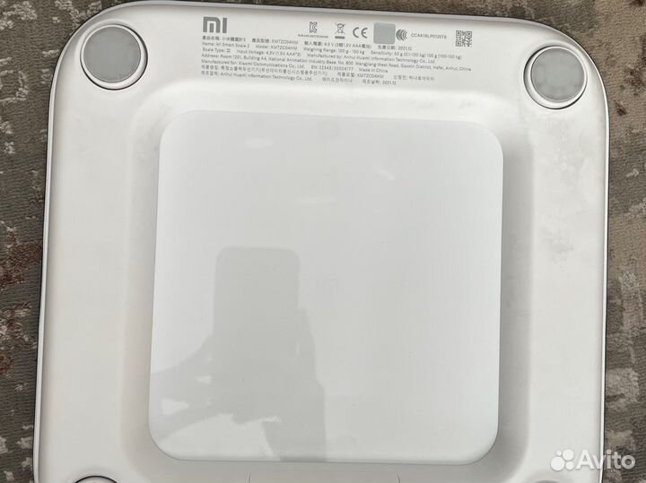 Умные весы xiaomi
