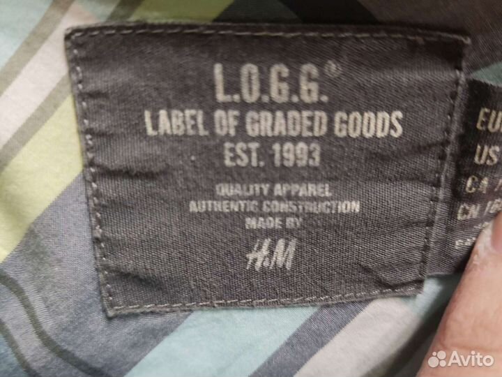 Оригинальная рубашка L.O.G.G, H&M