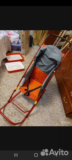 Коляска санки для деток