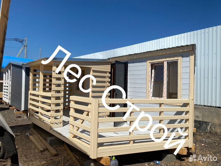 Бытовка деревянная дачная