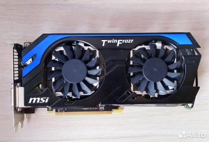 Видеокарта GTX 660Ti 2gb MSI twin frozr