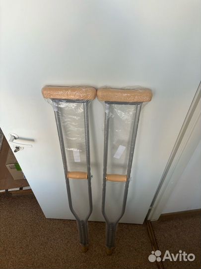 Костыли подмышечные, L (рост 180-200см) с упс